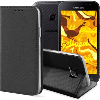 Pouzdro na mobilní telefon Pouzdro s klopou Hello Case pro Samsung Galaxy Xcover 4, Galaxy XCover 4s, černé