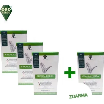Bylinná léčivá mast Oro Verde SET Chancapiedra nálevové sáčky 20 x 1,5 g - 3+1