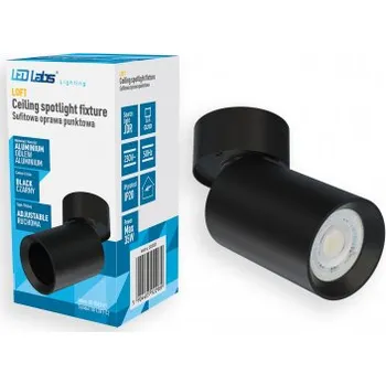 Stropní svítidlo přisazené LED Labs 35 W GU10 12 cm černé