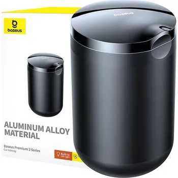 Popelník Popelník automobilová Baseus s LED světlem