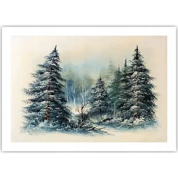 Obraz Plakát bez rámu do obýváku ložnice 70x50 krajina moderní módní obraz