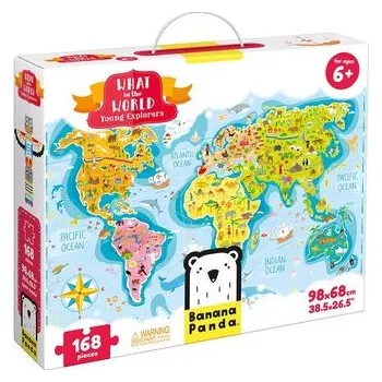 Puzzle What in the World. Young Explorers