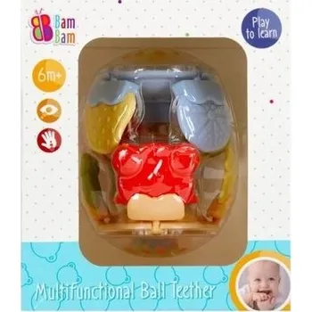 Hračka pro kojence BAM BAM 492732 Kula wielofunkcyjna gryzak