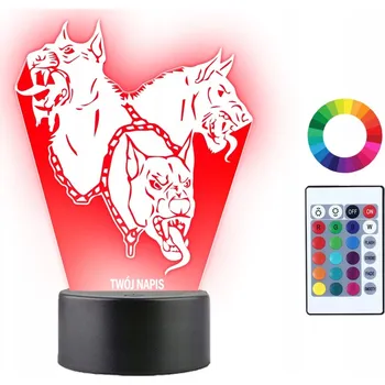 Lampička Plexido vícebarevná Noční lampa