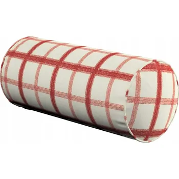 Polštář Dekoria rovný váleček Polštář červený