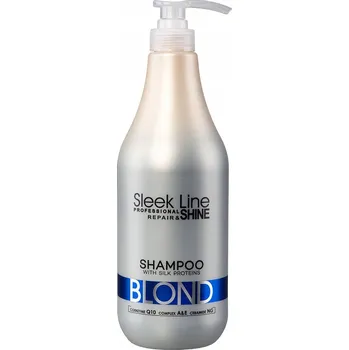Šampon Stapiz Sleek Line Šampon s Hedvábím pro Blond Vlasy 1000ml