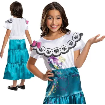 Karnevalový kostým Kostým Ledové Království Anny pro děti ve věku 110-122 let