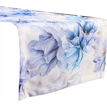 Obraz Nešpinivý běhoun voděodolný s květinami 150 cm x 40 cm