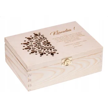 Obraz Krabice s víkem na šperky, přírodní