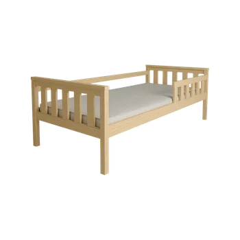 Dětská postel MONTY 90 x 200 cm, borovice Rošt: S lamelovým roštem, Matrace: Matrace Sommera 18 cm