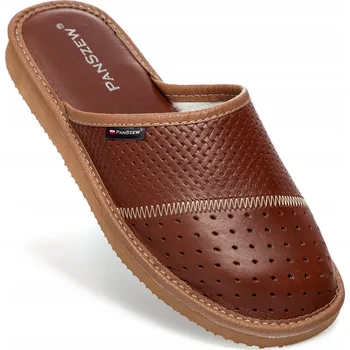 Pánské pantofle PanSzew Pánské Pantofle NEJLEPŠÍ Kvality Papuče Klasické Kožené 40-46