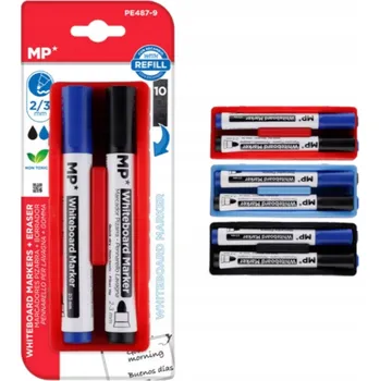 Popisovač na bílou tabuli, vícebarevný, Main Paper 2 ks