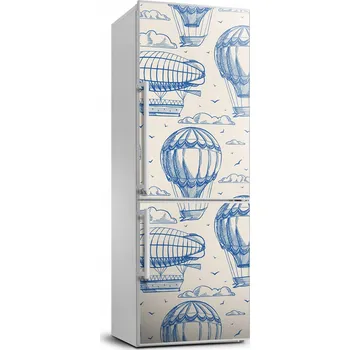 Fototapeta Foto Samolepka na ledničku Vzducholodě a balóny 70x190