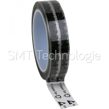 Lepicí páska ESD lepicí páska Wescorp, průhledná, se symboly, celulózová, 24m - 100104634