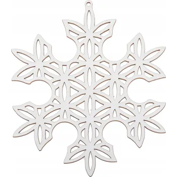 Vánoční ozdoba VÁNOČNÍ OZDOBA závěs VÁNOČNÍ KOULE ažurový vzor na stromeček