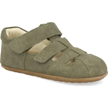 Barefoot capáčky Bundgaard - Tobias army zelené Velikost: 19