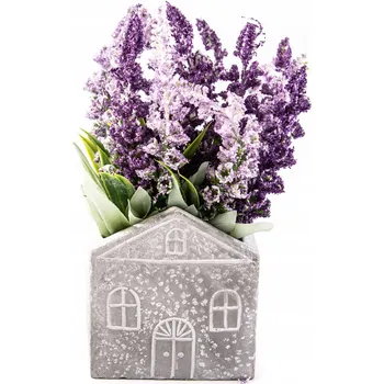 umělá květina Umělá okrasná rostlina, květina 17 cm - různé druhy