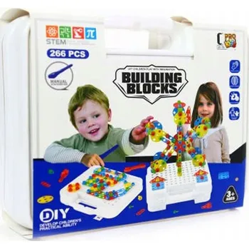 ostatní stavebnice Kufřík Spatial Structures 266 DÍLŮ , PRO kids