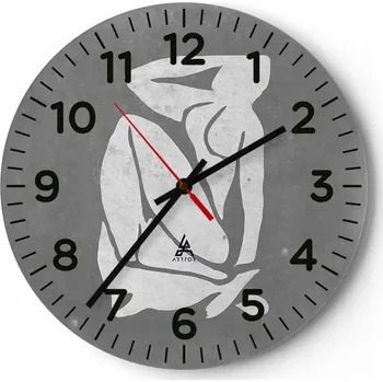 Hodiny Nástěnné hodiny ARTTOR šedé 40cm