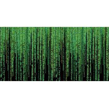 Obraz Ochranná podložka s grafikou na stůl 90x45 jako Matrix