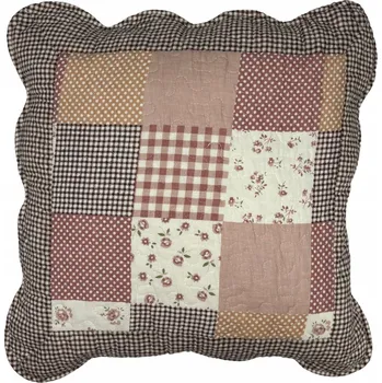 Povlak na polštářek Dekorační povlak na polštář Patchwork 100% Bavlna Boho Farmhouse Country N9
