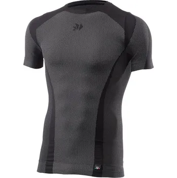 Pánské tričko triko s krátkým rukávem SIXS TS1 V2 carbon black XL/XXL