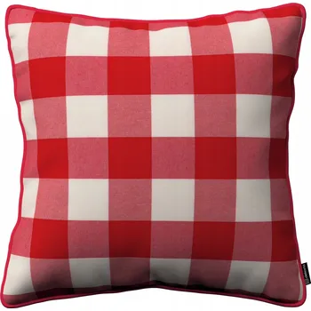 Polštář Dekoria Povlak na polštář Gabi červený