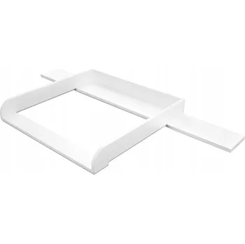 Přebalovací podložka Přebalovací podložka tvrdá Kidee 76 x 70 cm bílá