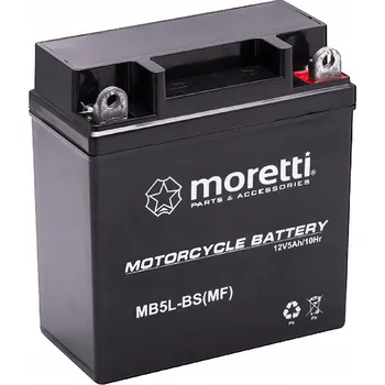 Záložní baterie Akumulátor 12V 5Ah MB5L-BS GEL MORETTI