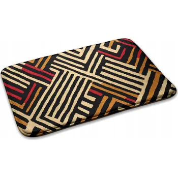 Koberec Běhoun Kobereček do obýváku Protiskluzový Geometrický vzor 75x45 cm