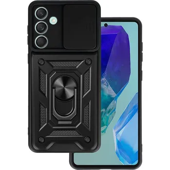 Pouzdro na mobilní telefon Ultra odolný zadní kryt Armor Lens pro Samsung M55 5G černý
