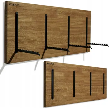 Věšák Šatní ramínko dřevěný FLEXISTYLE dub