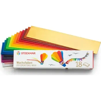 Výroba svíčky Včelí dekorační vosk - 18 barev