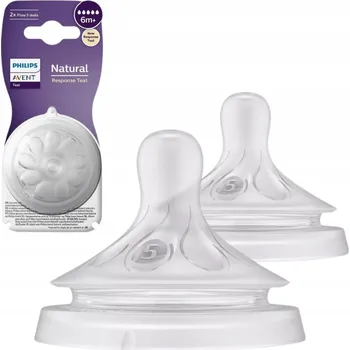 dudlíky Dudlík Philips Avent silikonový 6 m+