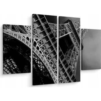 Obraz VÍCEDÍLNÝ OBRAZ Eiffelova věž Dekorace 3D 200x150
