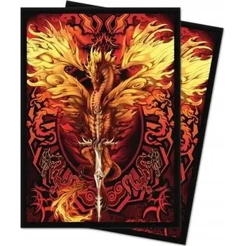 Příslušenství ke karetním hrám UltraPro: Standard Deck Protector: 100 Sleeves - Ruth Thompson Flameblade