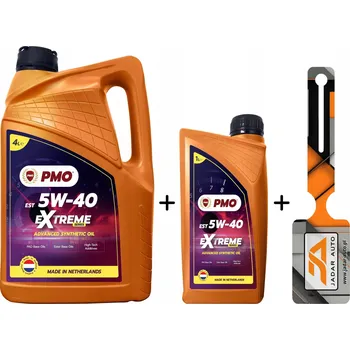 Motorový olej PMO Extreme EST Series 5W40 5L (4L+1L) PAO+ Ester