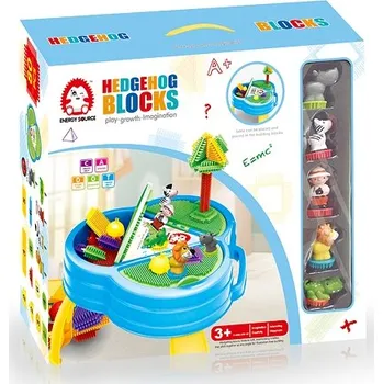 ostatní stavebnice Icom Stavební Stavebnice Stolek + Figurky 80 Dílů 68643