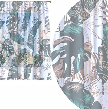 Obraz HOTOVÁ ZÁCLONA 300x150 VOÁL BAREVNÝ VZOR NA ŽABKY 050