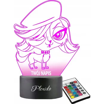 Lampička Plexido vícebarevná Noční lampa