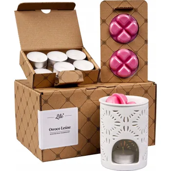 Aroma lampa Aromalampa velká + vosk a 12 ohřívačů dárková sada na Vánoce