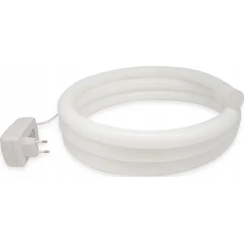 LED páska Neon LED Flex silikonová hadice světelná bílá neutrální s napájecím zdrojem 2 m