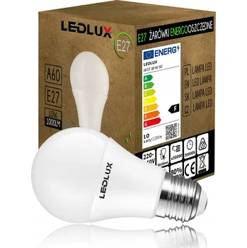 Žárovka LED žárovka LEDLUX E27 10 W 1100 lm teplá bílá kulatá