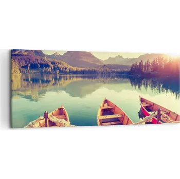 Obraz Foto obraz na plátně 100x40 krajina obývací pokoj ložnice na zeď velký