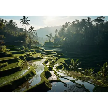 Plakát Plakát Zelená svatyně bez rámu 42 x 29,7 cm