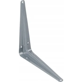 Věšák Držák police Velano 17,5x15 cm šedý