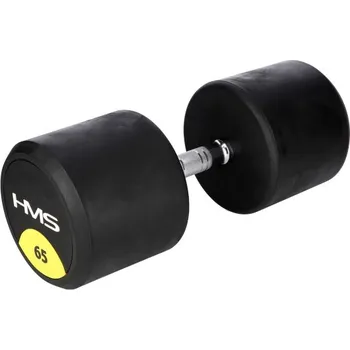 Pogumovaná jednoruční činka HMS HG Pro 65 kg