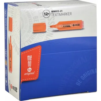 Zvýrazňovač Zvýrazňovač MEMOBE neonově oranžový MM013-21
