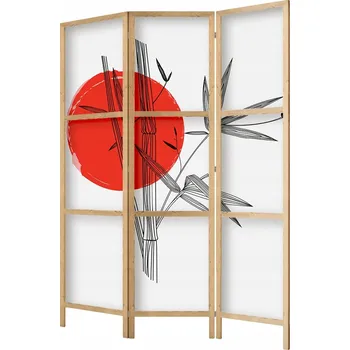 Paraván Paraván závěs do kosmetického salonu, kadeřnictví, nástěnná 135x172 cm, barevná