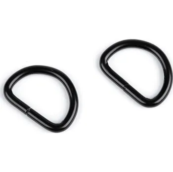 Polokroužek šíře 20 mm, barva 5 černý lak